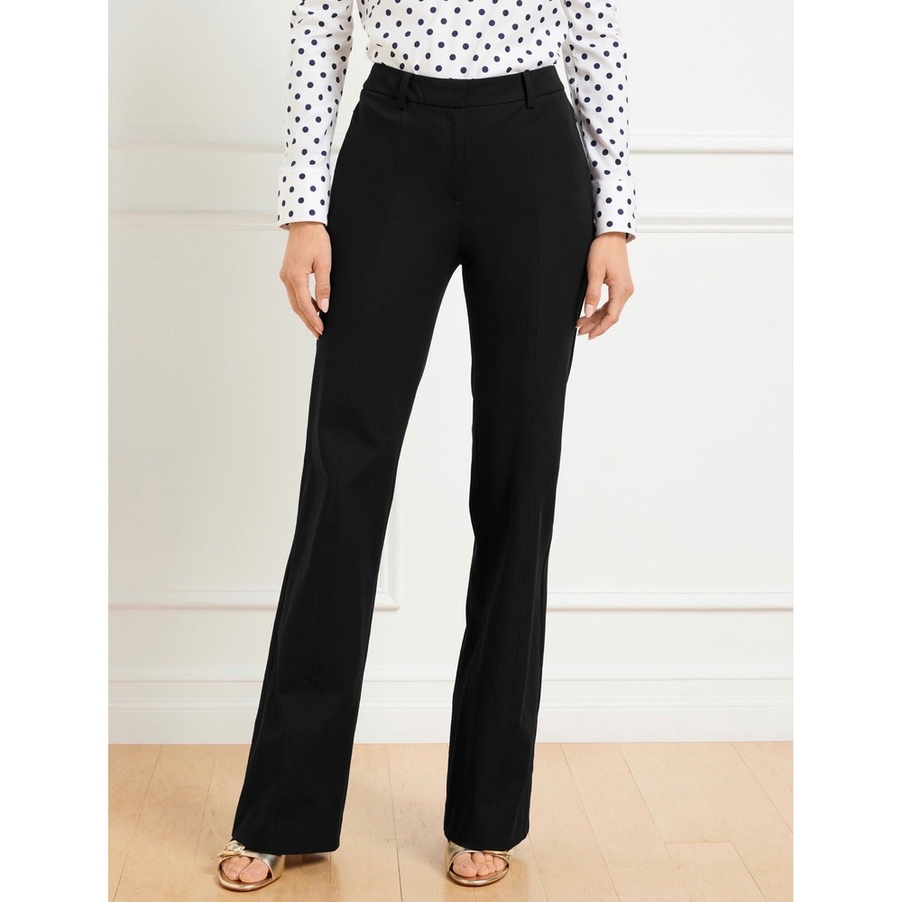 Talbots 2P Trouser Women Pants Straight Bootcut Office Workwear Versatile Style